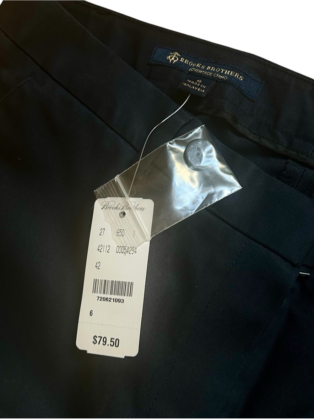 Brooks Brothers | 100% Cotton Advantage Chino Pants - Picture 3 of 8